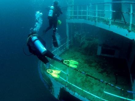 Diving the LuLu in Gulf Shores