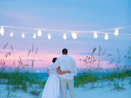 wedding on the beach in Orange Beach Al