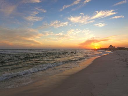 Sunsets in Gulf Shores and Orange Beach, Alabama