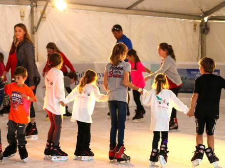 Ice Skating Rink at the Wharf in Orange Beach, AL