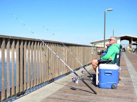 Pier fishing Gulf Shores Al