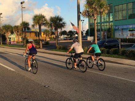 17-mile bike ride on Alabama Highway 182