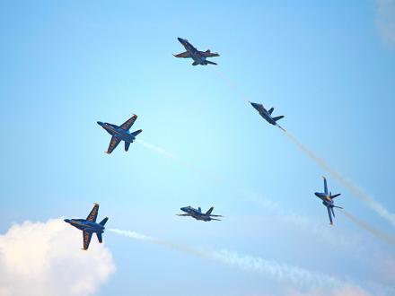Blue Angels Practice