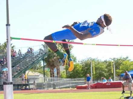 Track Competition high jump