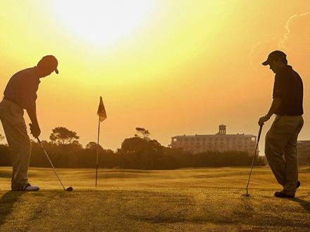 Morning Golf at Kiva Dunes