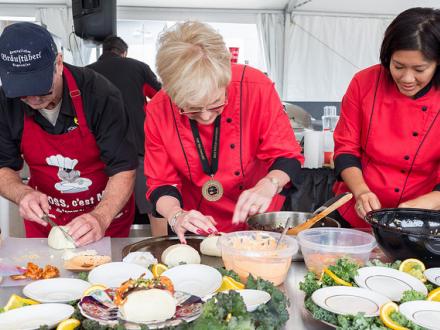 Teams at the World Food Championships, Orange Beach, AL