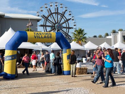 Tasting Village during the World Food Championship Event