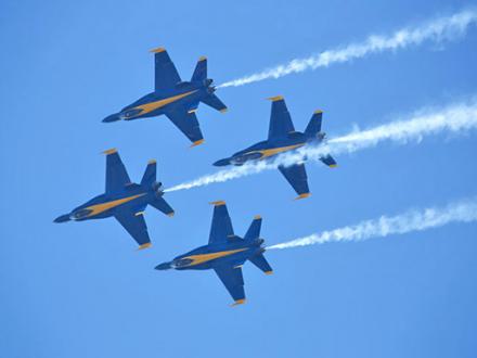 Blue Angels Practice