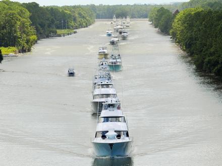 Boats at the Blue Marlin Grand Championship at The Wharf, Orange Beach, AL