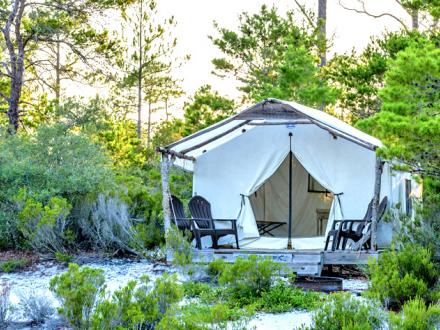 Primitive Camping at The Outpost Campsite