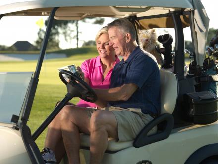 Couples golf Orange Beach, AL