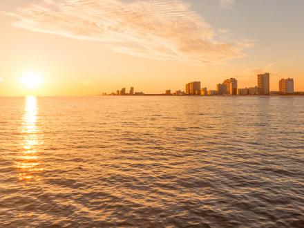 Alabama's Beaches at Sunset