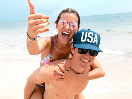 Young Couple at Beach