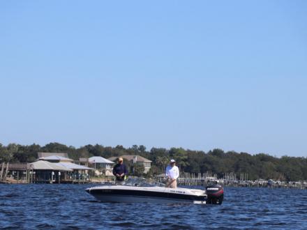Inshore fishing in Orange Beach, AL
