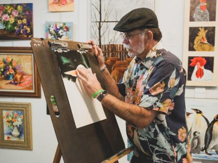 Painter at Gulf Coast Arts Alliance in Gulf Shores, AL