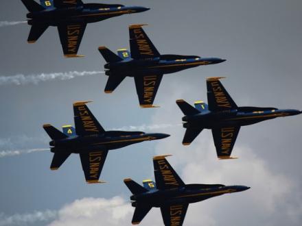 Blue Angel jets