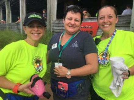 Volunteers at Gulf Coast Sporting Event