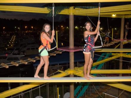 LuLu's Ropes Course in Gulf Shores