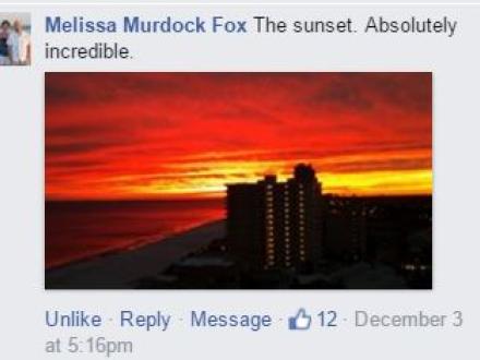 Facebook post