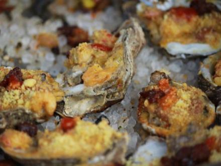 Baked Gulf Shores Oyster