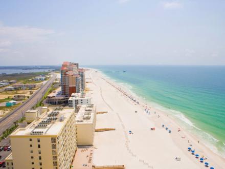 Condos on the beach Gulf Shores AL