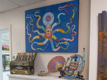 art from the coastal art center Gulf Shores AL