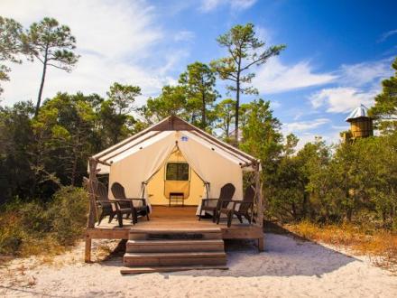 Primitive Campsite at Gulf State Park, AL