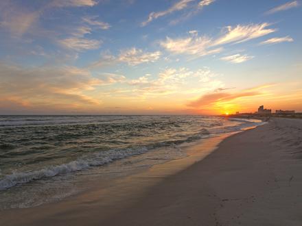 Sunsets in Gulf Shores and Orange Beach, Alabama