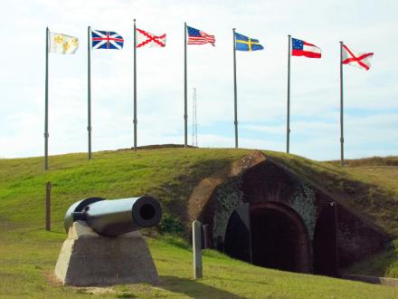Fort Morgan Flags