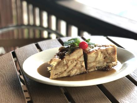 Bread Pudding at The Beach House in Gulf Shores, AL