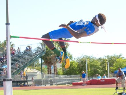 Track Competition high jump