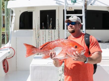Red Snapper caught off shore Orange Beach AL