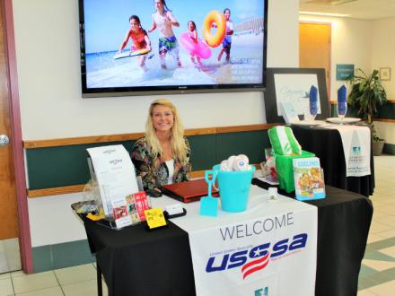 USSSA Tournament Welcome Table