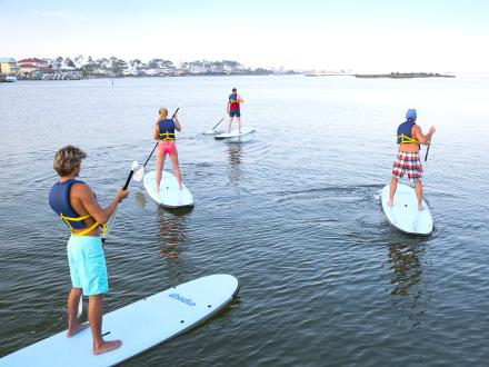 Stand-up Paddleboarding in Gulf Shores and Orange Beach, AL