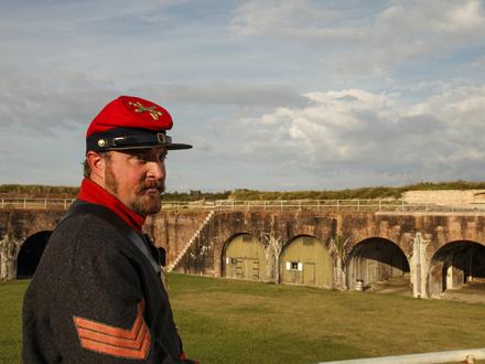 Historic Fort Morgan in Gulf Shores, AL