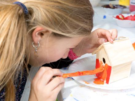 Kids Art Alley at Orange Beach Festival of Art