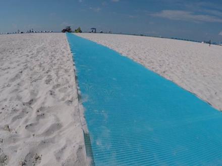 beach mats in Gulf Shores for wheelchairs
