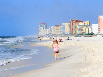 Beach Fitness on Alabama's Beaches
