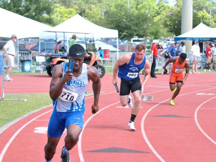 Athletes run track in Gulf Shores