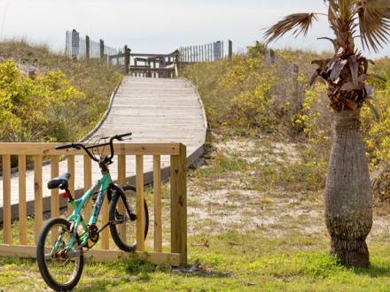Bike at Dolphin Island, Alabama