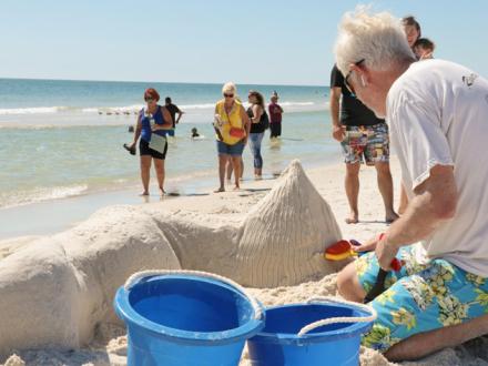National Shrimp Festival Sand Sculpture Contest
