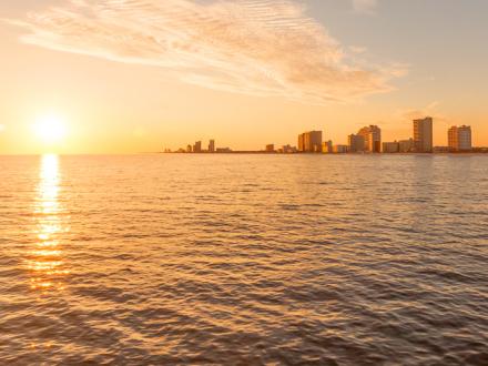 Alabama's Beaches at Sunset