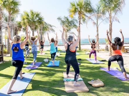 Outdoor Yoga Class in Gulf Shores and Orange Beach