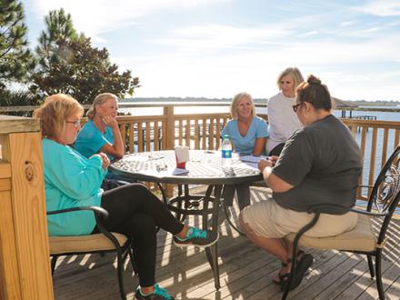 meeting at the beach, gulf shores