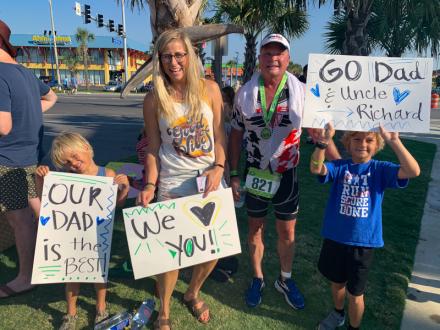Brett Robinson Triathlon Signs