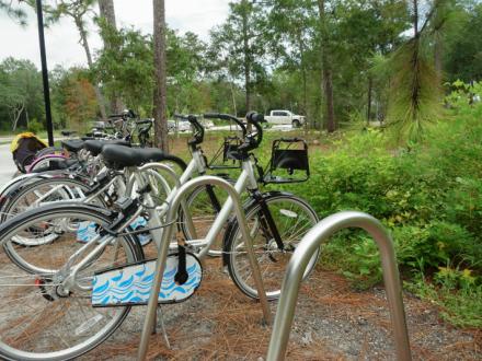 Gulf State Park's bike share program