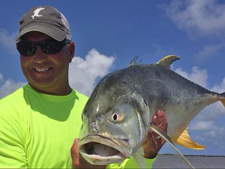 Jack crevalle on Alabama's coast