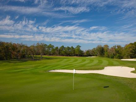 Hole #2 at Craft Farms Golf Resort on the Alabama Gulf Coast