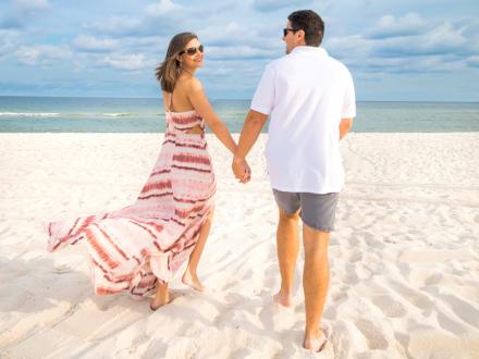 Couple on Alabama's Beaches