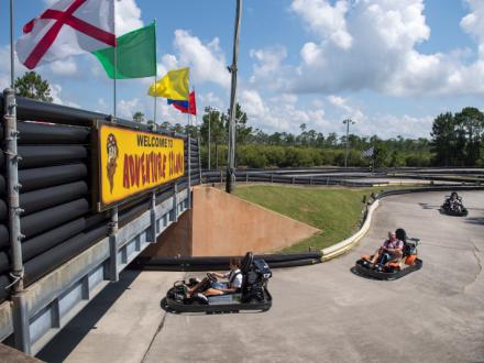 Go Carting at Adventure Island in Orange Beach, AL